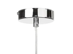Kronleuchter Metall / Acrylglas Transparent Kristall-Optik 1-Flammig Adorn