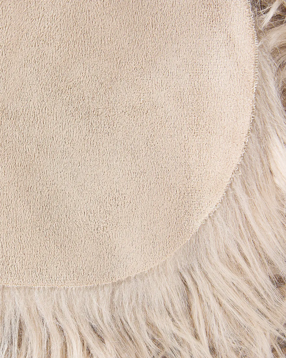 Kunstfell-Teppich Schaf Beige 88 Cm Mungo