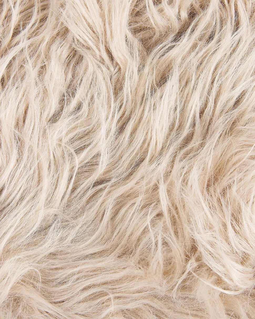 Kunstfell-Teppich Schaf Beige 88 Cm Mungo