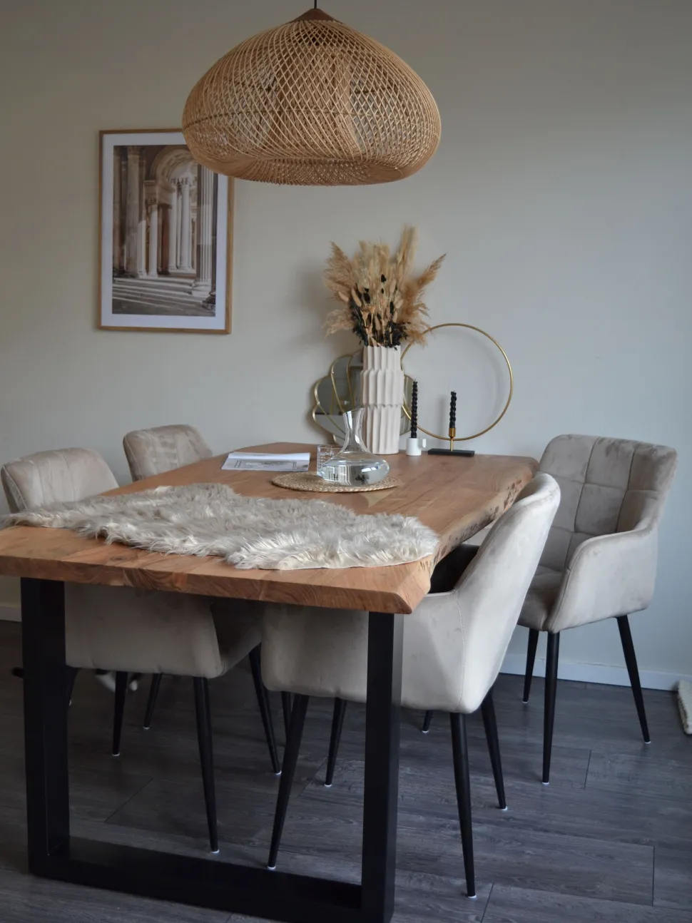 Kunstfell-Teppich Schaf Beige 88 Cm Mungo