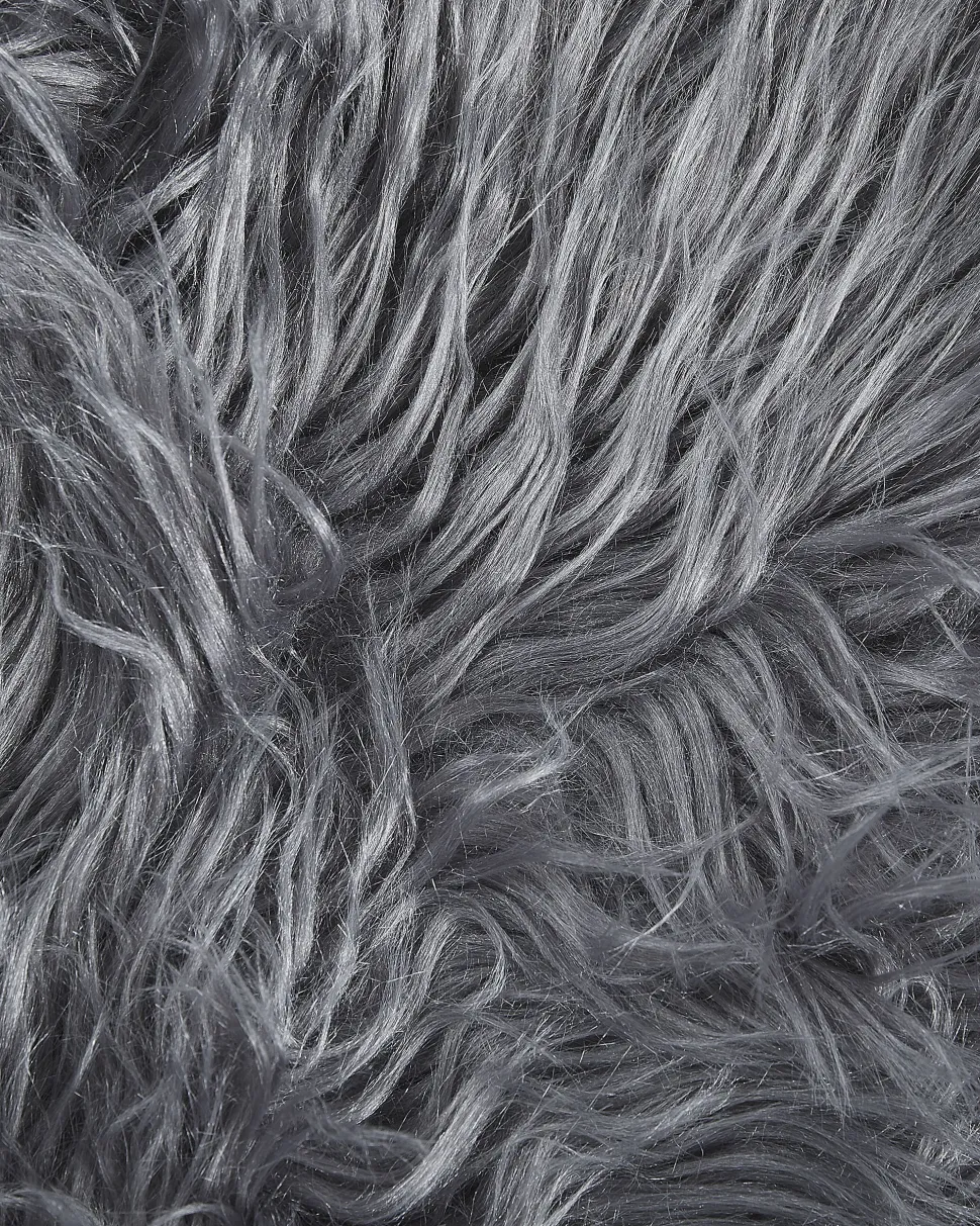 Kunstfell-Teppich Schaf Grau 88 Cm Mungo