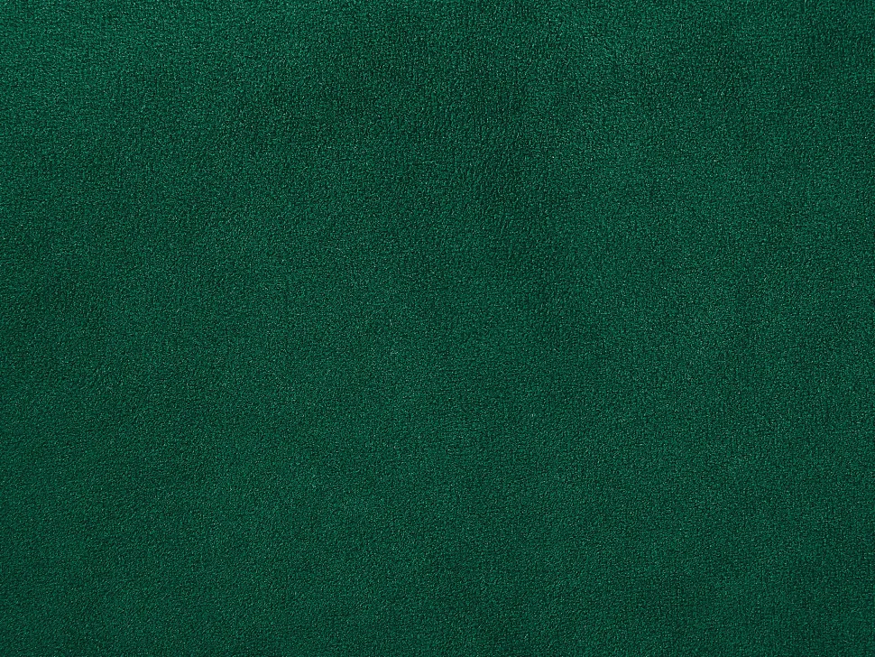 Left Hand 4 Seater Modular Velvet Corner Sofa With Ottoman Green Evja
