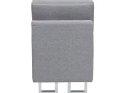 Left Hand Corner Fabric Sofa Light Grey Stockholm