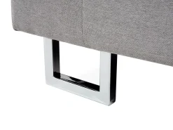 Left Hand Corner Fabric Sofa Light Grey Stockholm