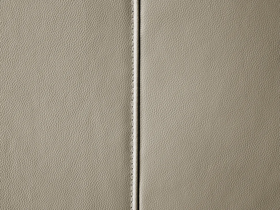 Left Hand Corner Sofa Leather Taupe Beige Farila