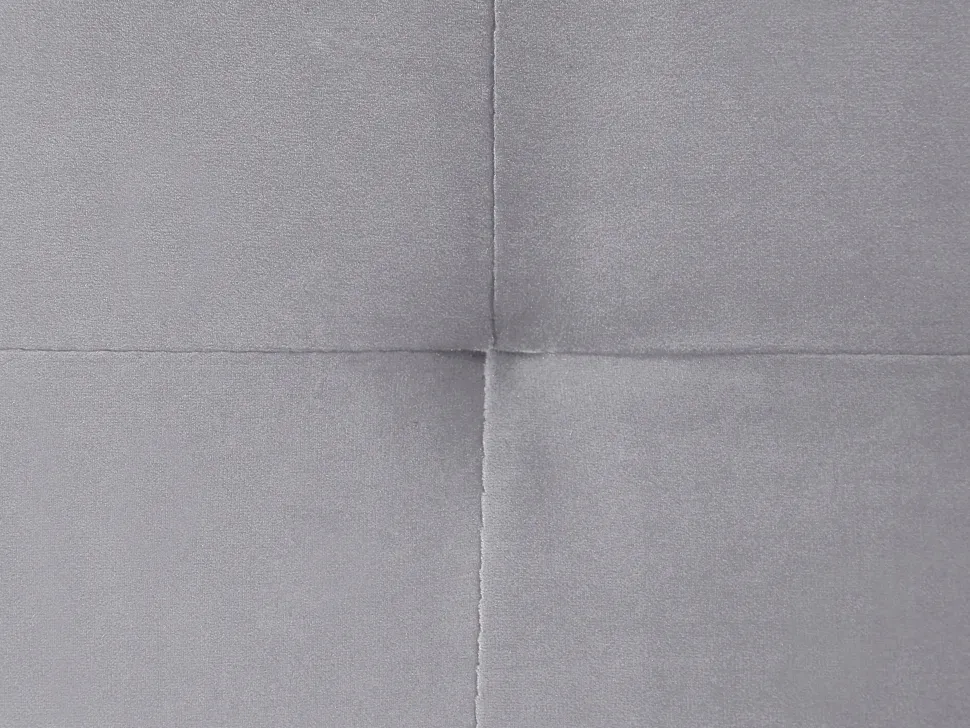 Left Hand Corner Velvet Sofa Grey Norrea