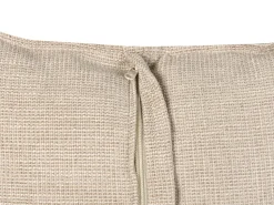 Left Hand Fabric Corner Sofa Beige Sersan