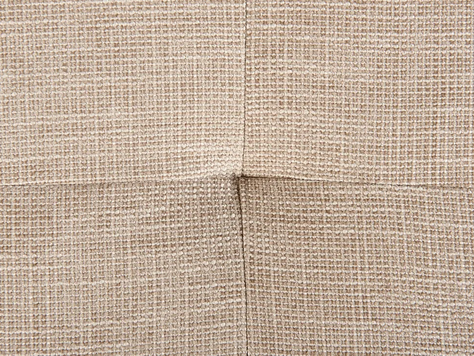 Left Hand Fabric Corner Sofa Beige Sersan
