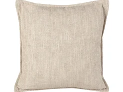 Left Hand Fabric Corner Sofa Beige Sersan