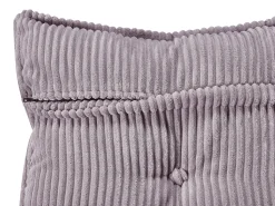 Left Hand Jumbo Cord Corner Sofa Grey Dolva