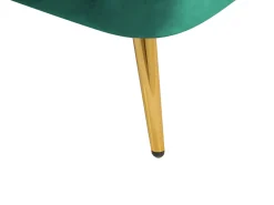 Left Hand Velvet Chaise Lounge Emerald Green Allier