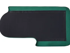 Left Hand Velvet Chaise Lounge Emerald Green Allier