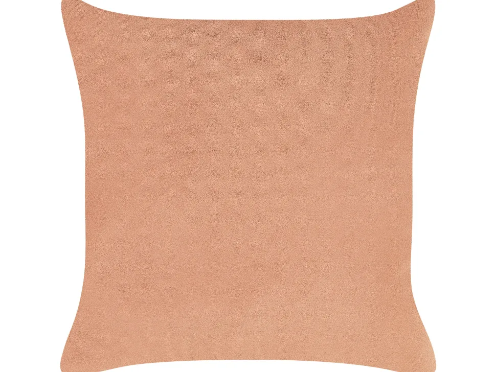 Left Hand Velvet Chaise Lounge Peach Pink Le Crau