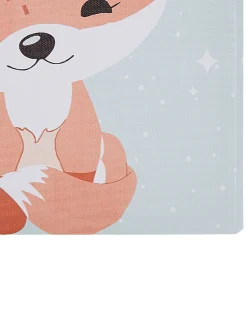 Leinwandbild Bunt Tiermotiv 4Er Set 30 X 30 Cm Bombi