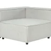 Linen Corner Section Grey Aprica