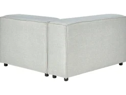 Linen Corner Section Grey Aprica