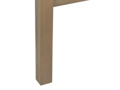 Lounge Set Akazienholz Dunkelbraun 4-Sitzer Auflagen Taupe Manila