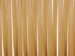 Lounge Set Akazienholz Hellbraun 4-Sitzer Auflagen Cremeweis Cremona