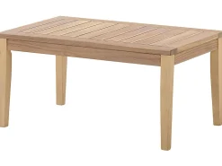 Lounge Set Akazienholz Hellbraun 4-Sitzer Auflagen Grau Pallano