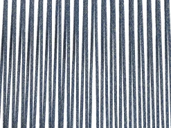 Lounge Set Akazienholz Hellbraun / Dunkelblau 4-Sitzer Auflagen Cremeweis Merano Ii