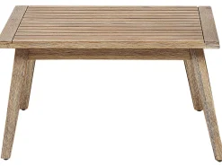Lounge Set Akazienholz Hellbraun / Schwarz 5-Sitzer Modular Auflagen Taupe Alcamo