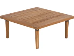 Lounge Set Akazienholz Hellbraun 4-Sitzer Modular Auflagen Hellgrau Frascati