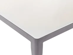 Lounge Set Aluminium Grau 6-Sitzer Linksseitig Modular Auflagen Beige Rima Iii