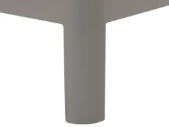 Lounge Set Aluminium 5-Sitzer Auflagen Grau Ferentino