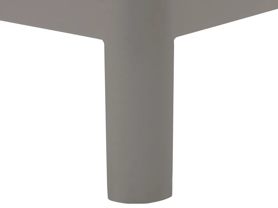 Lounge Set Aluminium 5-Sitzer Auflagen Grau Ferentino