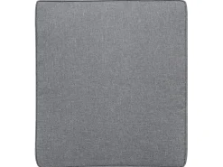 Lounge Set Aluminium Weis 4-Sitzer Auflagen Grau Latina