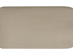 Lounge Set Aluminium Weis 4-Sitzer Auflagen Grau Positano