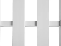 Lounge Set Aluminium Weis 6-Sitzer Auflagen Grau Castella
