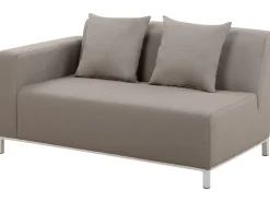 Lounge Set Beige 5-Sitzer Linksseitig Modular Belize