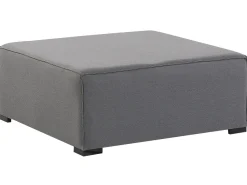 Lounge Set Grau 4-Sitzer Modular Arezzo