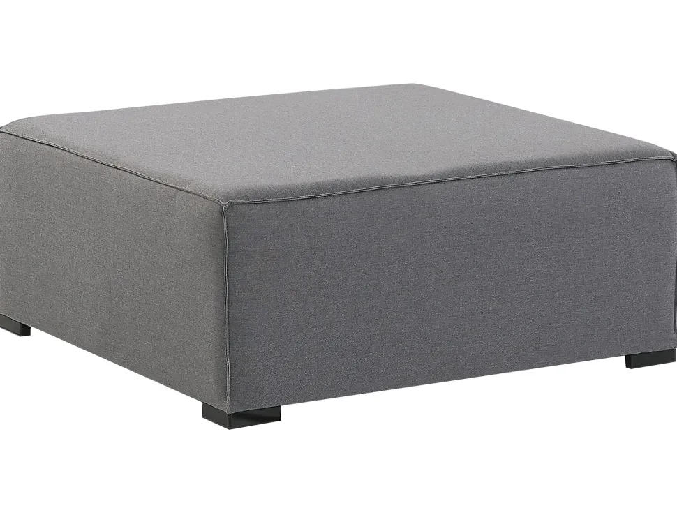 Lounge Set Grau 4-Sitzer Modular Arezzo