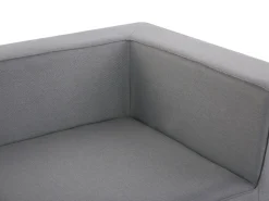 Lounge Set Grau 4-Sitzer Modular Arezzo