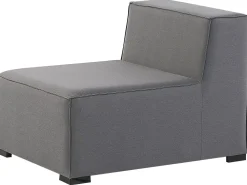 Lounge Set Grau 7-Sitzer Rechtsseitig Modular Arezzo