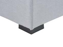 Lounge Set Hellgrau 7-Sitzer Linksseitig Modular Arezzo