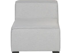 Lounge Set Hellgrau 4-Sitzer Modular Arezzo