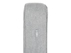 Lounge Set Rattan Braun 5-Sitzer Auflagen Grau Vittoria Xl