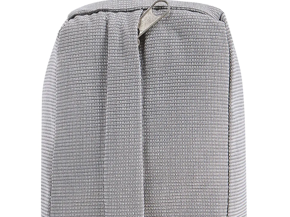 Lounge Set Rattan Taupe 5-Sitzer Auflagen Grau Fonti