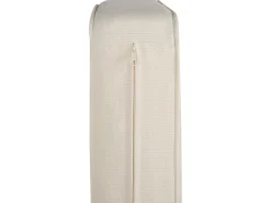 Lounge Set 4-Teilig Akazienholz Hellbraun 5-Sitzer Auflagen Creme Baratti