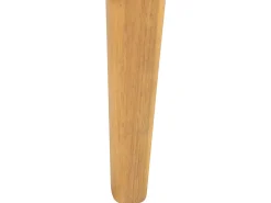 Lounge Set 5-Teilig Akazienholz Hellbraun 5-Sitzer Auflagen Creme Baratti