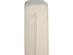 Lounge Set 3-Teilig Akazienholz Hellbraun 5-Sitzer Auflagen Creme Baratti