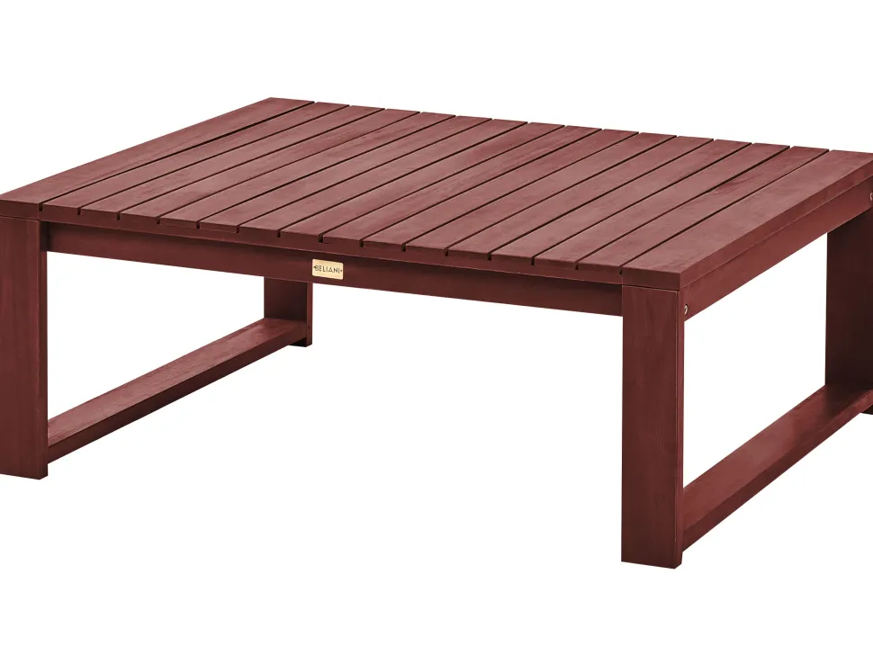 Lounge Set Zertifiziertes Holz Mahagonibraun 5-Sitzer Modular Auflagen Taupe Timor Ii