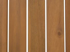 Lounge Set Zertifiziertes Holz Hellbraun 4-Sitzer Modular Auflagen Taupe Timor