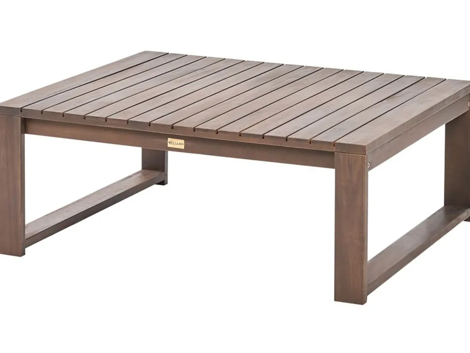Lounge Set Zertifiziertes Holz Dunkelbraun 4-Sitzer Linksseitig Modular Auflagen Taupe Timor Ii