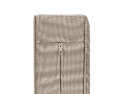 Lounge Set Zertifiziertes Holz Dunkelbraun 4-Sitzer Modular Auflagen Taupe Timor Ii
