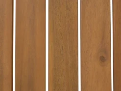 Lounge Set Zertifiziertes Holz Hellbraun 4-Sitzer Linksseitig Modular Auflagen Taupe Timor Ii