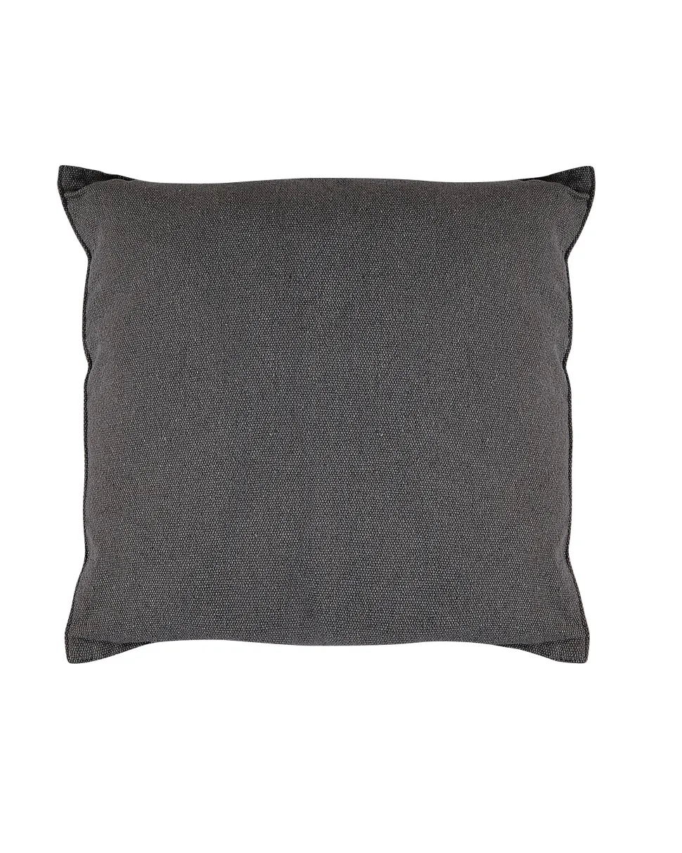 Makramee Hangesessel Mit Kissen Baumwolle Grau Bonea